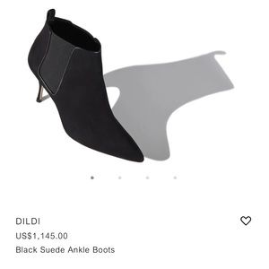 Black Suede Dildi Manolo Booties